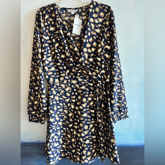 Nordstrom cheetah print dress - Picture 1 of 3